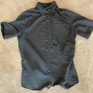 Gray Button Down Shirt